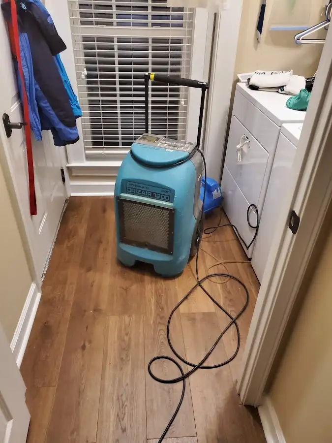 Commercial dehumidifier deployed for Flood Damage Cleanup in Hartselle