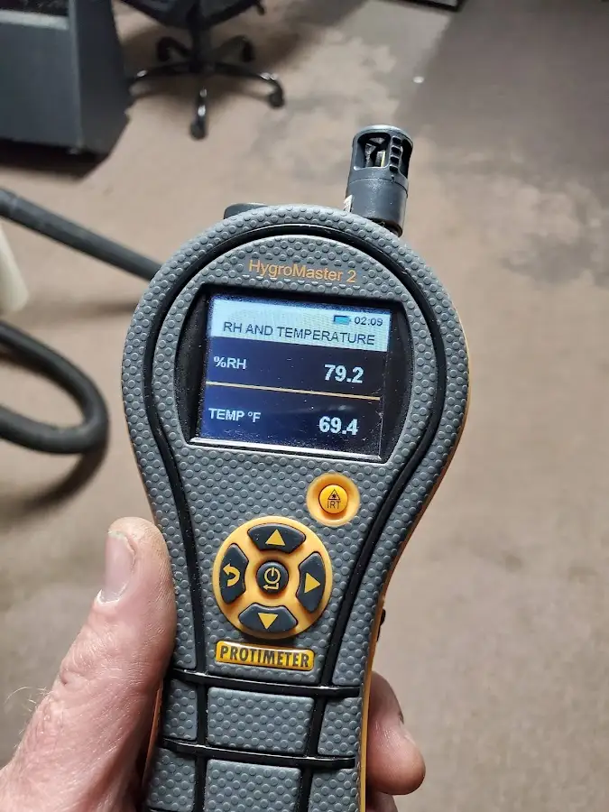 Moisture meter humidity assessment for Fire & Smoke Damage Restoration in Hartselle